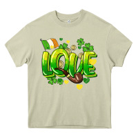 Mossy Love St. Patrick's Day Heavy Core Tee - HowdyJamesFarm