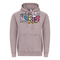 Vintage Zinc easter nurse Vintage Hoodie - CowhideDigitalArt