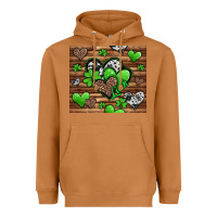 Meerkat st patricks day hearts Heavyweight Hoodie - Jasminsmagicworld
