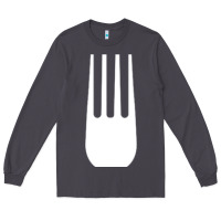 Smoke kitchen utensil fork simple easy halloween party costume long sleeve t Long Sleeve Tee - baoMotion