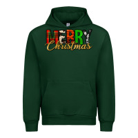 Forest Green merry christmas western Urban Hoodie - Jasminsmagicworld