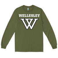 Army Green WELLESLEY Long Sleeve Tee - baoMotion