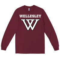 Burgundy WELLESLEY Long Sleeve Tee - baoMotion