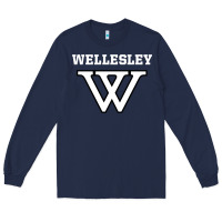 Navy WELLESLEY Long Sleeve Tee - baoMotion