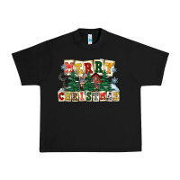 Black merry christmas Urban Heavy Tee - FaDigitalArtStudio