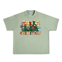 Oil Green merry christmas Urban Heavy Tee - FaDigitalArtStudio