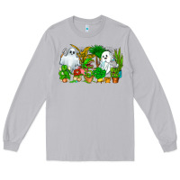 Moon Dust Spooky Plants Long Sleeve Tee - CowhideDigitalArt