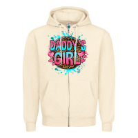 Sandshell daddy's girl Zipper Hoodie - RanaPortraitStore