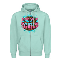 Seafoam daddy's girl Zipper Hoodie - RanaPortraitStore