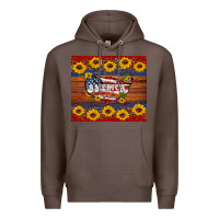 Coffee usa map Premium Hoodie - Artiststas