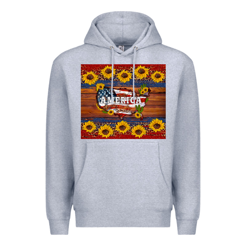 Usa Map Premium Hoodie by Artiststas | Teevron