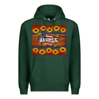 Sports Green usa map Premium Hoodie - Artiststas
