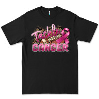 Black Tackle cancer Football Premium Tee - FaDigitalArtStudio