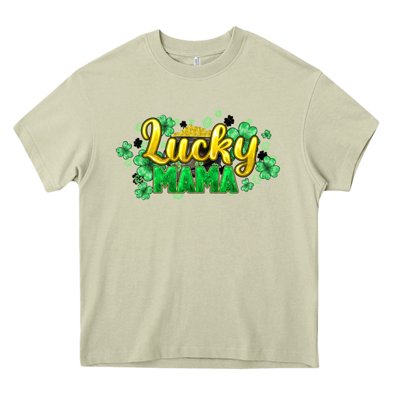 Lucky Mama St Patricks Heavy Core Tee by HowdyJamesFarm | Teevron