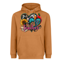 Meerkat teacher hearts Heavyweight Hoodie - Jasminsmagicworld