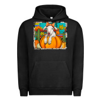 Pigment Black autumn sheep in a pumpkin Urban Hoodie - Jasminsmagicworld