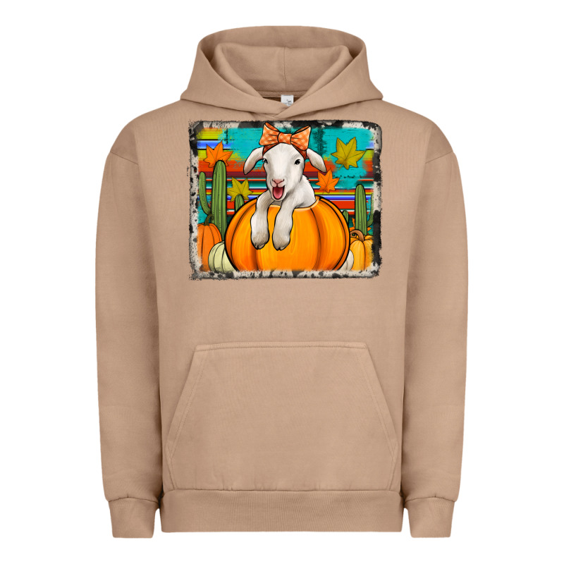 Autumn Sheep In A Pumpkin Urban Hoodie by Jasminsmagicworld | Teevron
