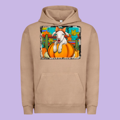 Autumn Sheep In A Pumpkin Urban Hoodie Designed By Jasminsmagicworld