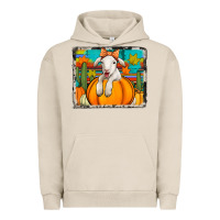 Pigment French Oak autumn sheep in a pumpkin Urban Hoodie - Jasminsmagicworld