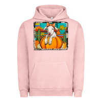 Pigment Salmon autumn sheep in a pumpkin Urban Hoodie - Jasminsmagicworld