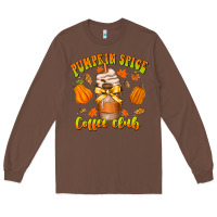 Chestnut pumpkin spice coffee club Long Sleeve Tee - CowhideDigitalArt