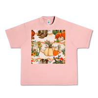 Salmon fall heifer seamless pattern Urban Heavy Tee - BundleAndBundleShop