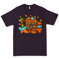 Plum Thanksgiving Coffee Mug Premium Tee - FaDigitalArtStudio