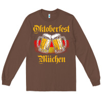 Chestnut Oktoberfest Munich Long Sleeve Tee - baoMotion