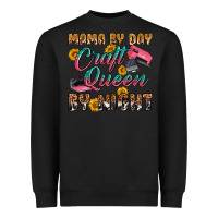 Black mama by day craft queen by night Heavyweight Sweatshirt - RanaPortraitStore
