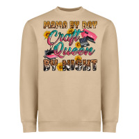 Mushroom mama by day craft queen by night Heavyweight Sweatshirt - RanaPortraitStore