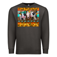 Smoke heifers and sunflowers Premium Sweatshirt - Jasminsmagicworld