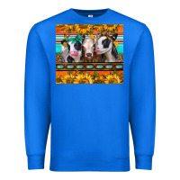 True Royal heifers and sunflowers Premium Sweatshirt - Jasminsmagicworld