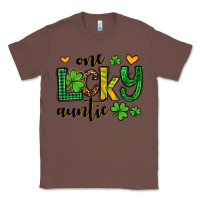 Chestnut One lucky auntie St. Patrick's Classic Tee - OliviaCreatesArt