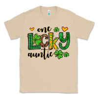 Mushroom One lucky auntie St. Patrick's Classic Tee - OliviaCreatesArt