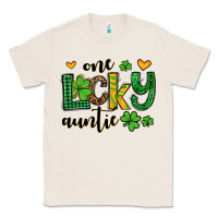 Natural One lucky auntie St. Patrick's Classic Tee - OliviaCreatesArt