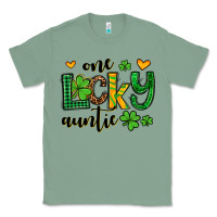 Sage One lucky auntie St. Patrick's Classic Tee - OliviaCreatesArt