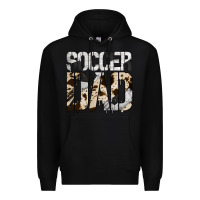 Black no background soccer dad Premium Hoodie - Jasminsmagicworld