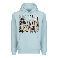 Blue Mist no background soccer dad Premium Hoodie - Jasminsmagicworld