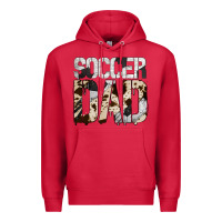 Cardinal no background soccer dad Premium Hoodie - Jasminsmagicworld