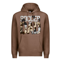 Chestnut no background soccer dad Premium Hoodie - Jasminsmagicworld