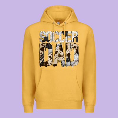 No Background Soccer Dad Premium Hoodie Designed By Jasminsmagicworld