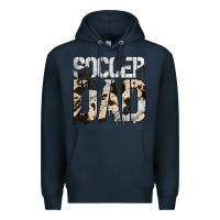 Navy no background soccer dad Premium Hoodie - Jasminsmagicworld