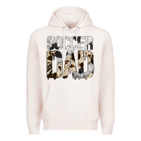 Pale Pink no background soccer dad Premium Hoodie - Jasminsmagicworld