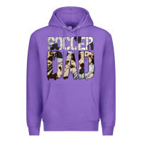 Purple no background soccer dad Premium Hoodie - Jasminsmagicworld