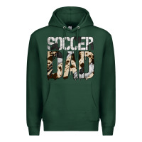 Sports Green no background soccer dad Premium Hoodie - Jasminsmagicworld