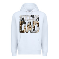 White no background soccer dad Premium Hoodie - Jasminsmagicworld