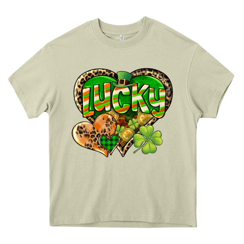 Lucky Heart St. Patrick's Day Heavy Core Tee by CowGirlArtShop | Teevron