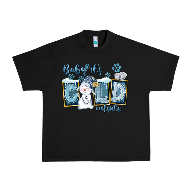 Baby It's Cold Outside Urban Heavy Tee by FaDigitalArtStudio | Teevron