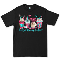 Black cna certified nursing assistant coffee cups Premium Tee - OliviaCreatesArt
