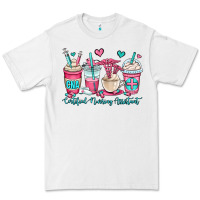 White cna certified nursing assistant coffee cups Premium Tee - OliviaCreatesArt